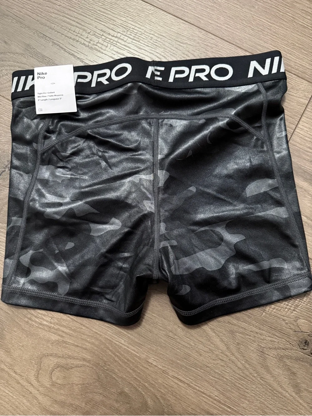 Nike Pro Black Camo